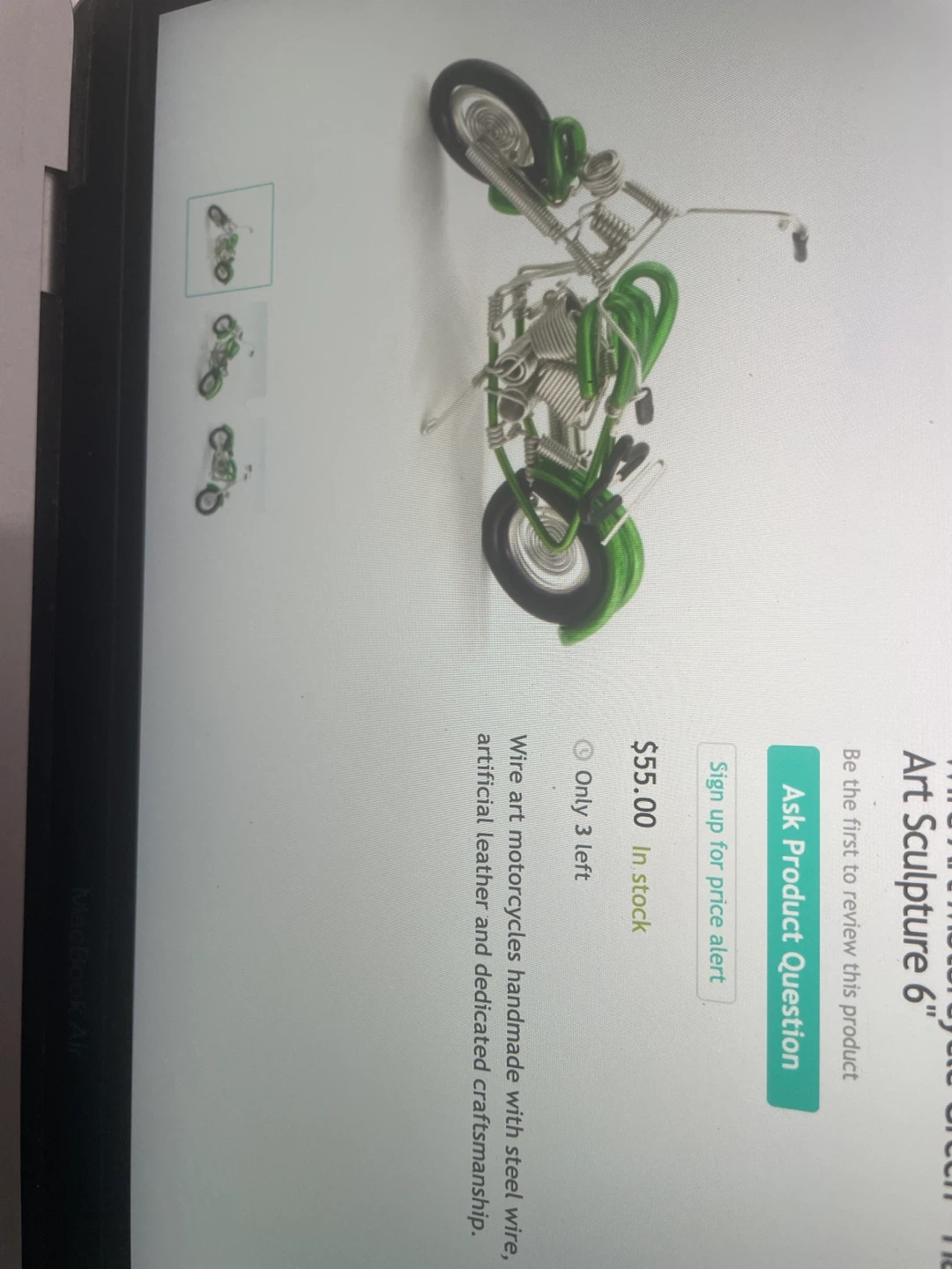 Miniature Motorcycle Figurines (Set of 10) - photo 4