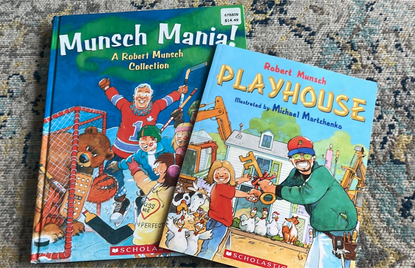 Robert Munsch Children's Books: Munsch Mania! and Playhouse