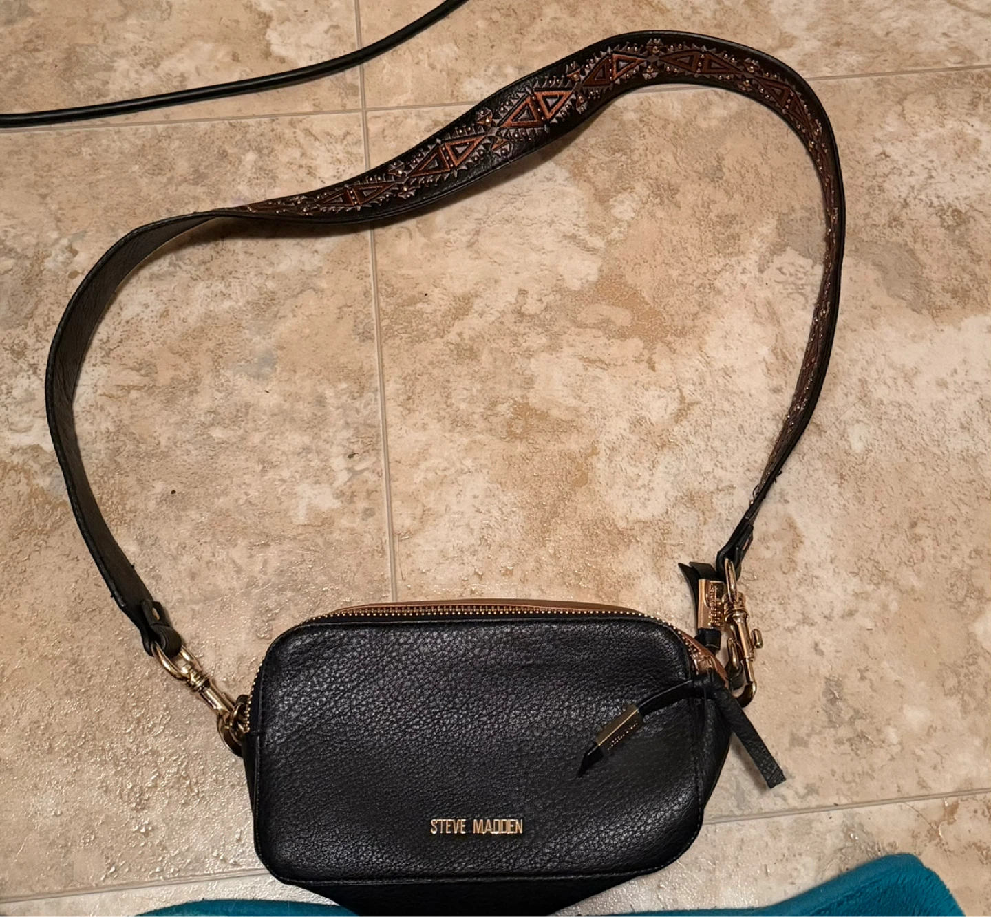 Steve Madden Black Crossbody Bag