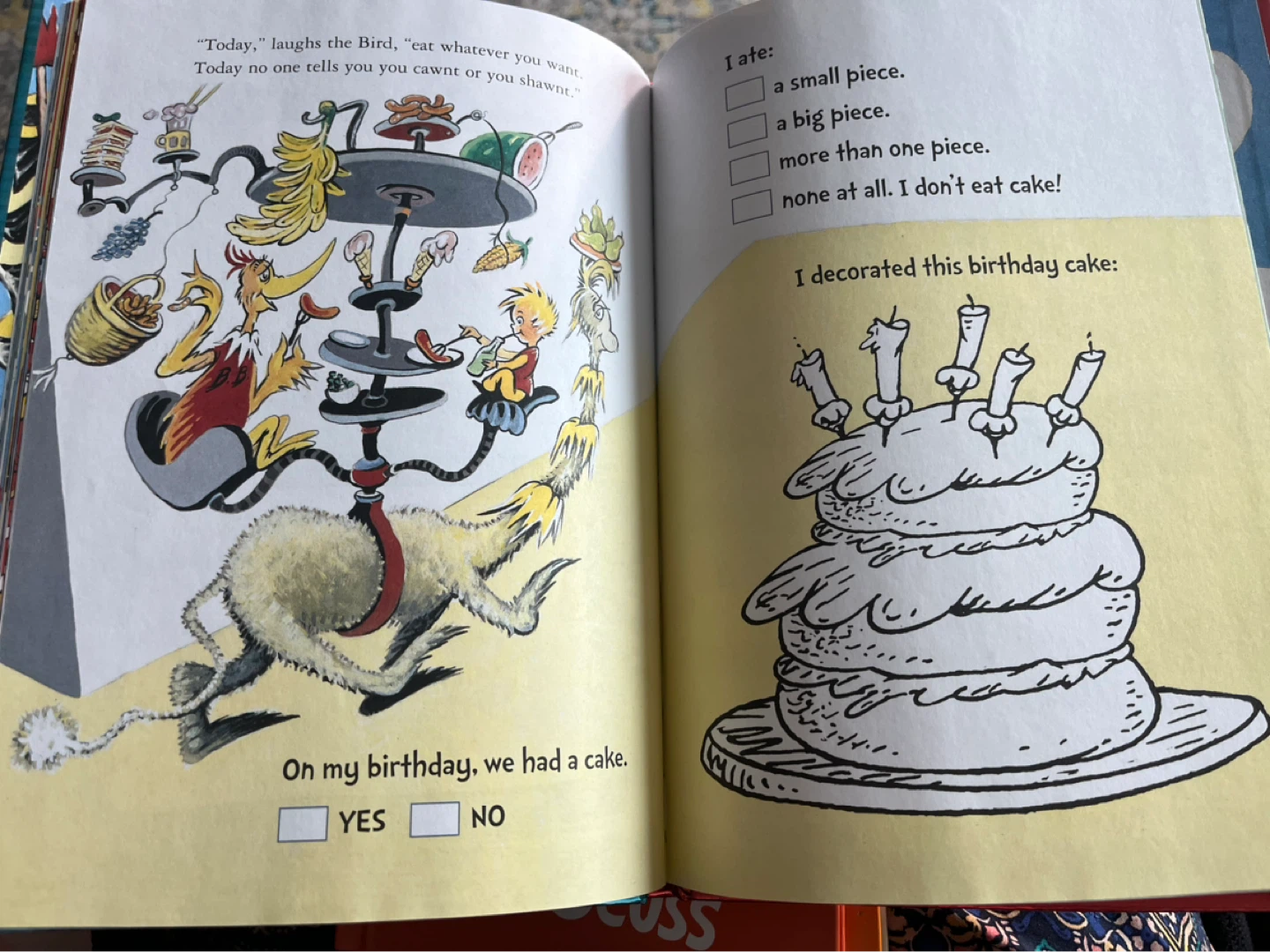 Dr. Seuss Book Set: Green Eggs and Ham, Cat in the Hat and more! - photo 2