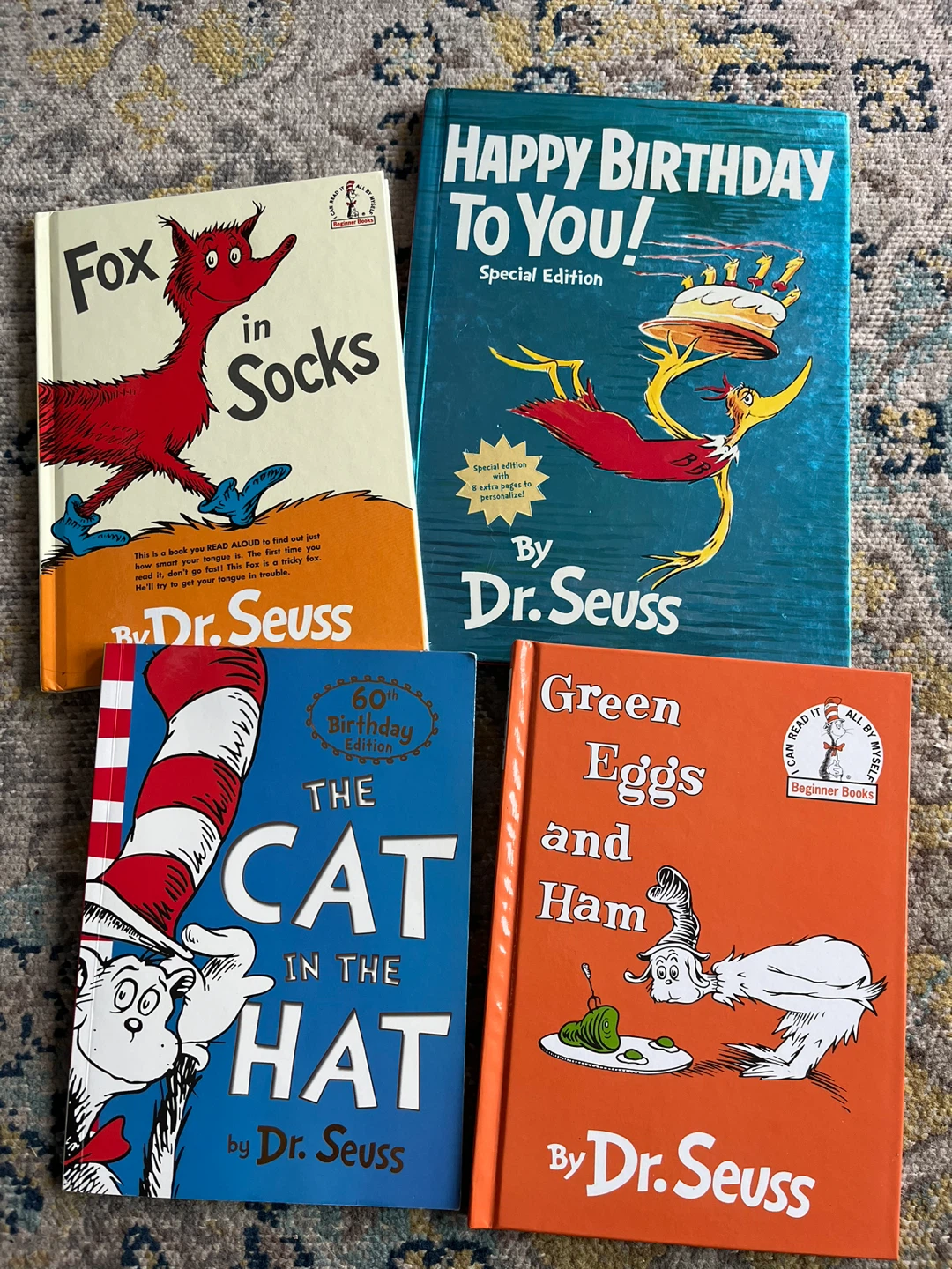Dr. Seuss Book Set: Green Eggs and Ham, Cat in the Hat and more!