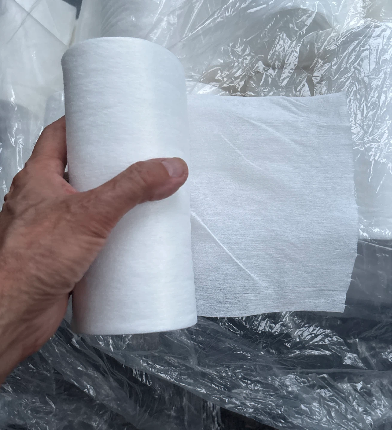 Rolls of Non-Woven Fabric (over 100 rolls available) ⚽️