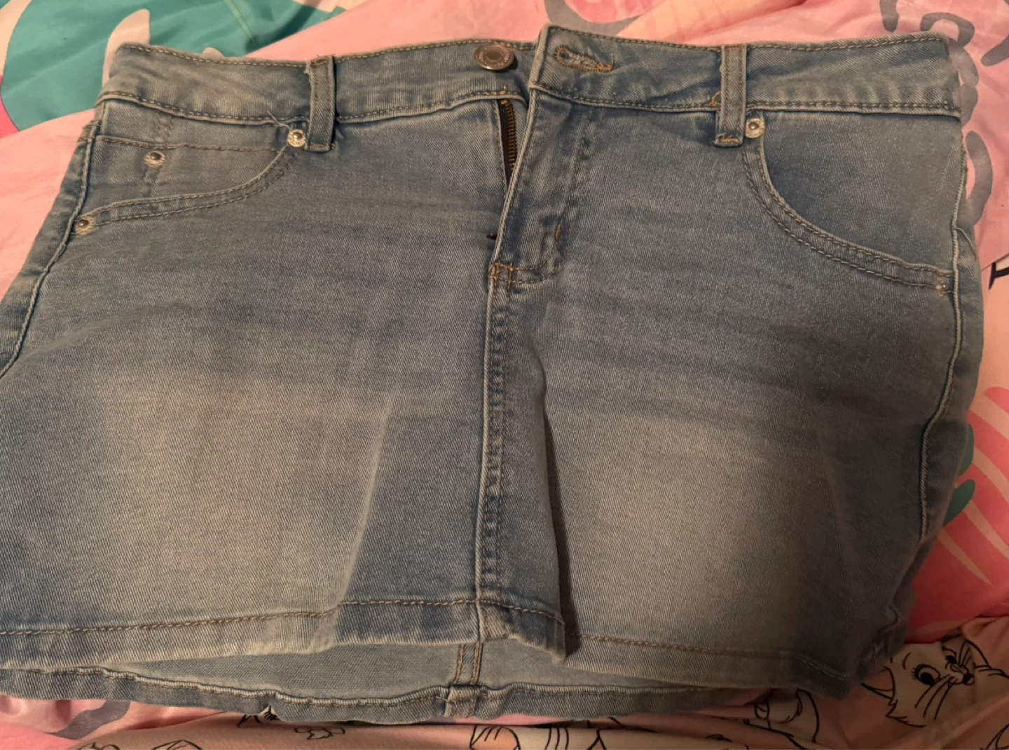 Refuge Distressed Denim Shorts/skort - photo 2