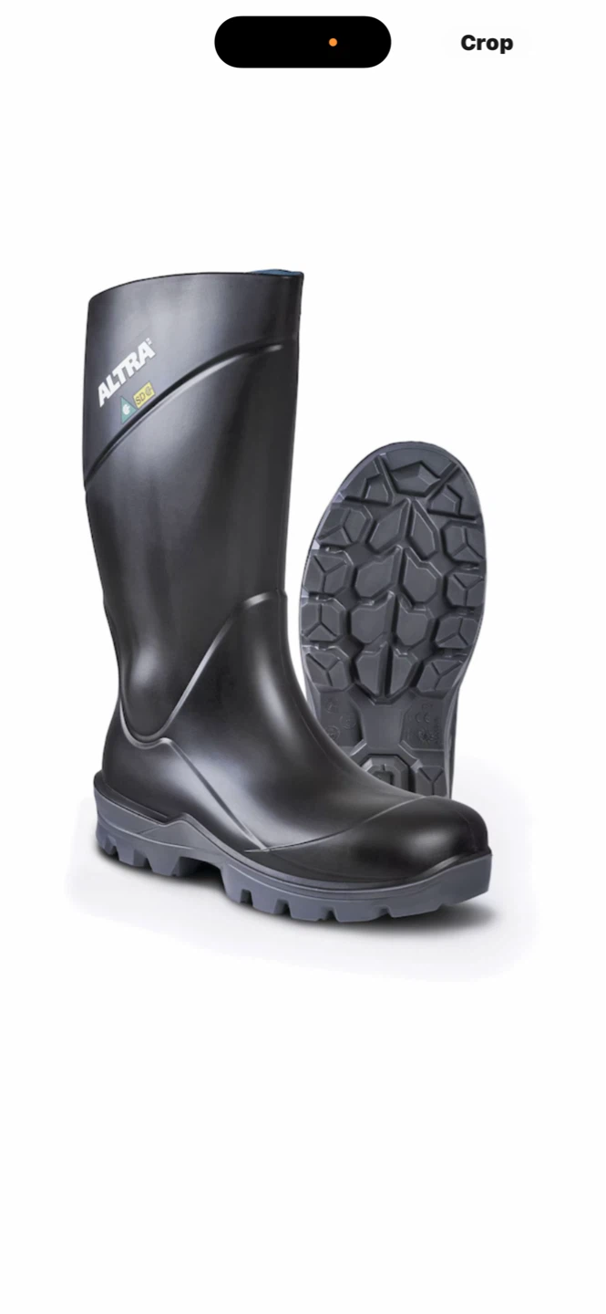 Rubber steel toe boots CSA