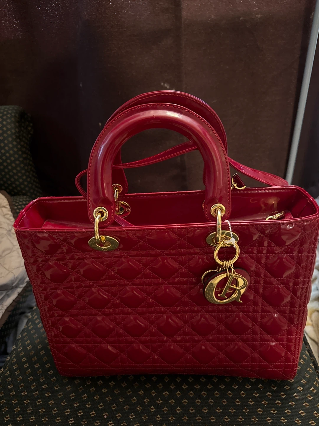 Lady Red Dior purse - photo 2