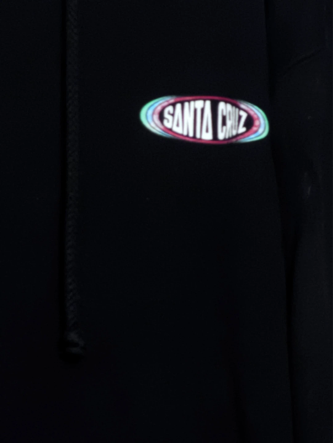 ⚽️Santa Cruz Black Hoodie (men’s large) - photo 2