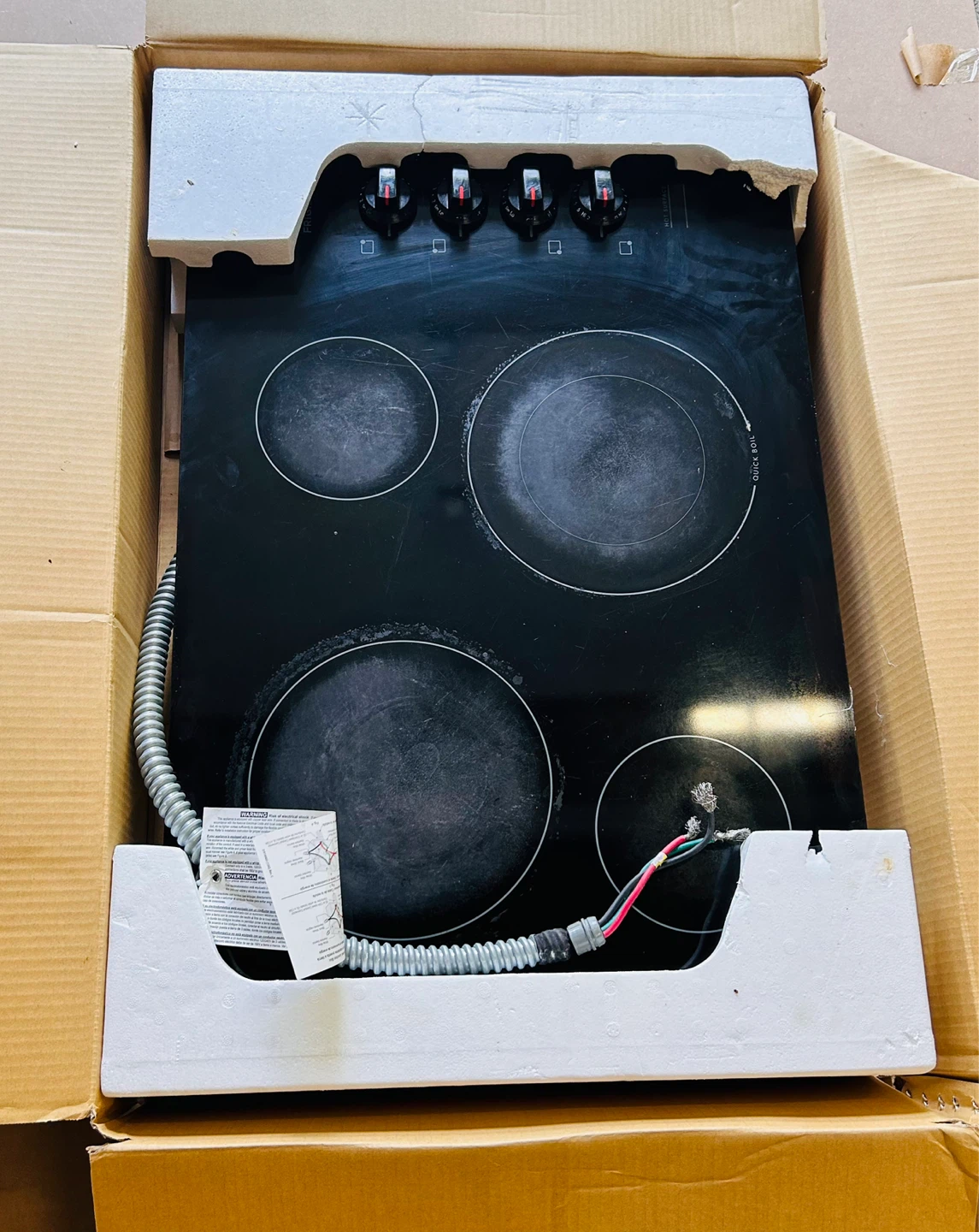 Frigidaire 4-Burner Electric Cooktop