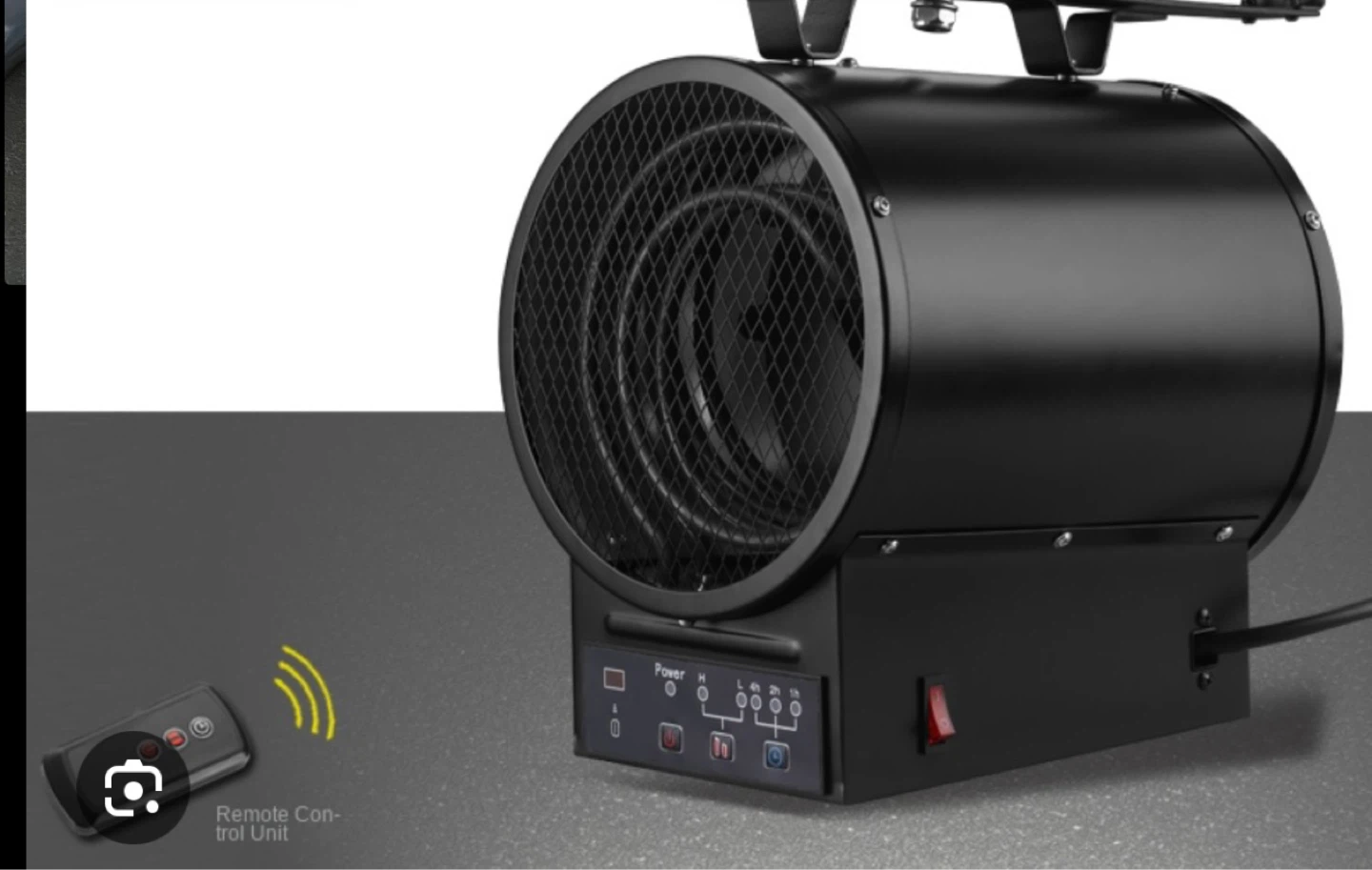 DAHTEC Industrial Fan Heater BGP1308-375R - photo 3