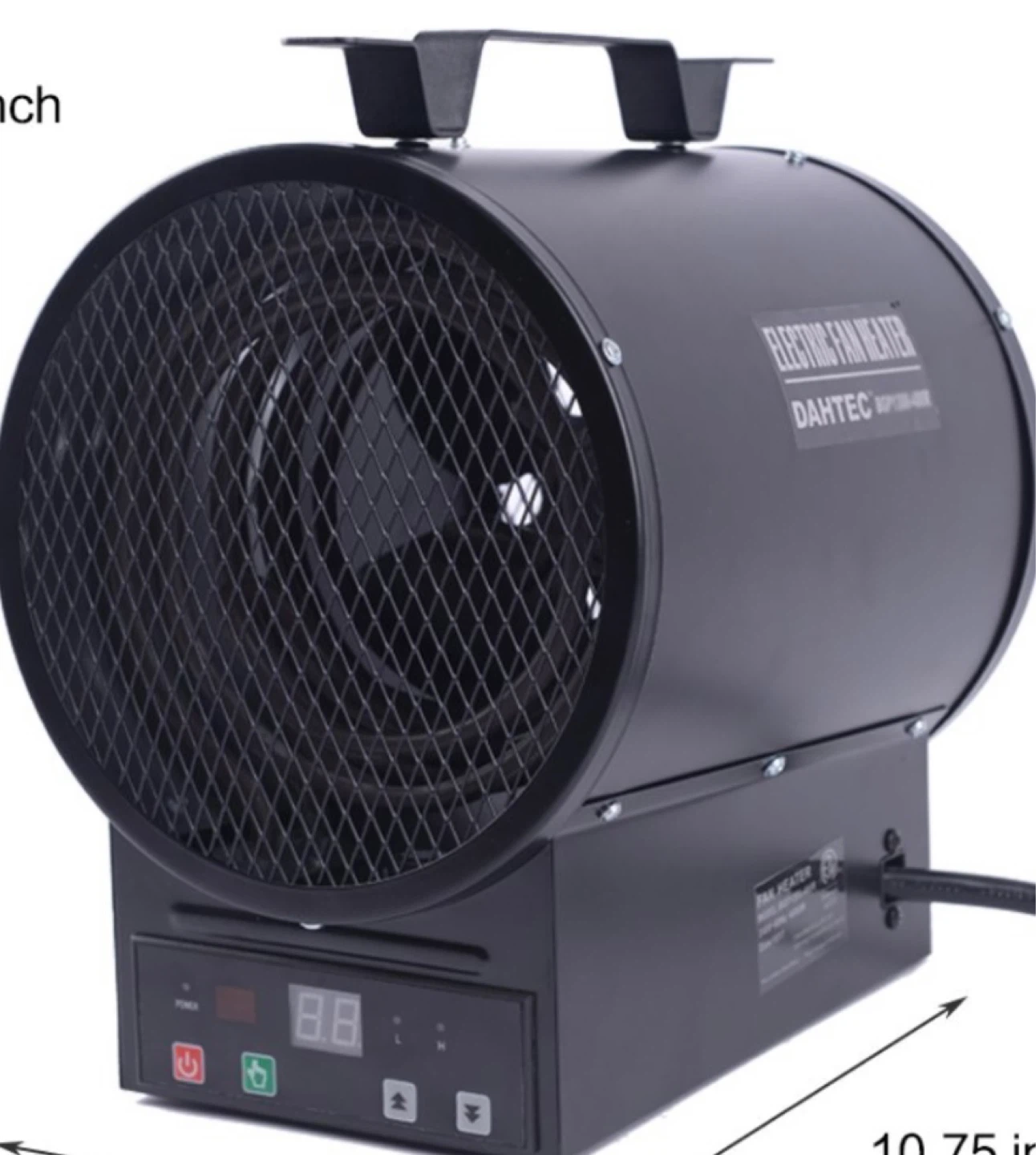 DAHTEC Industrial Fan Heater BGP1308-375R - photo 4
