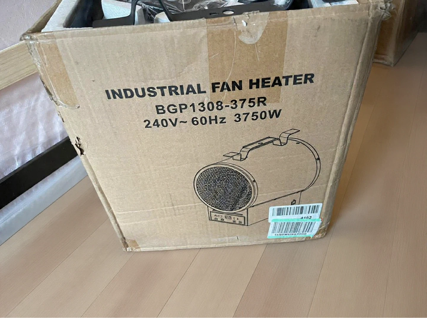 DAHTEC Industrial Fan Heater BGP1308-375R - photo 5