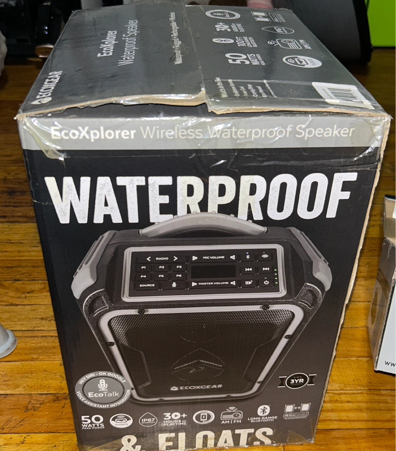 ECOXGEAR EcoExplorer Waterproof Wireless Speaker