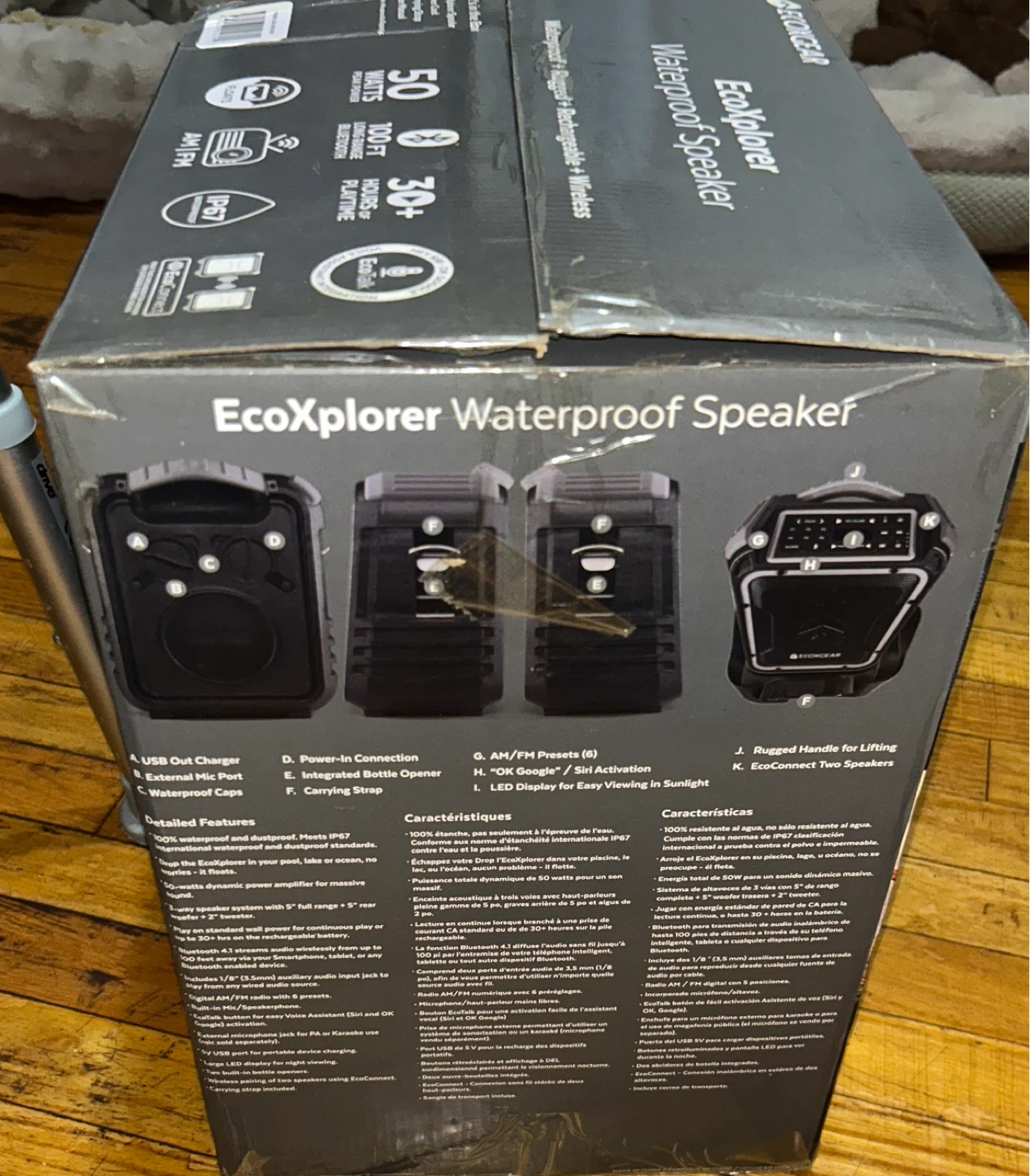 ECOXGEAR EcoExplorer Waterproof Wireless Speaker - photo 3