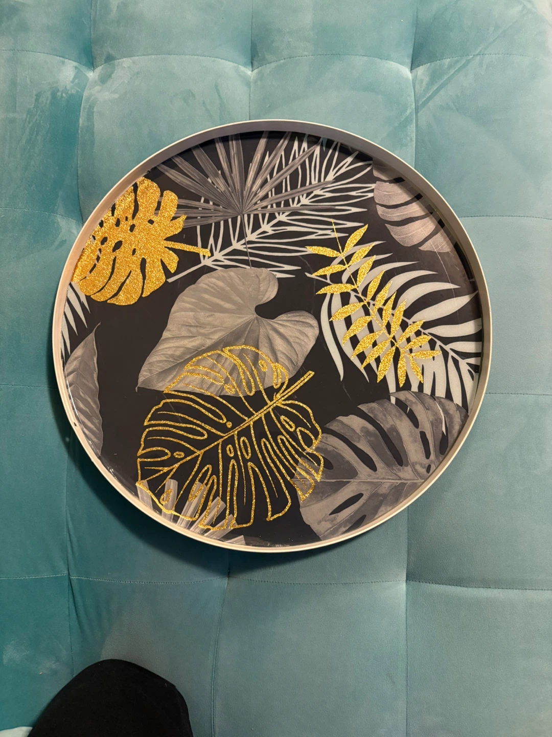 Decorative Round Tray