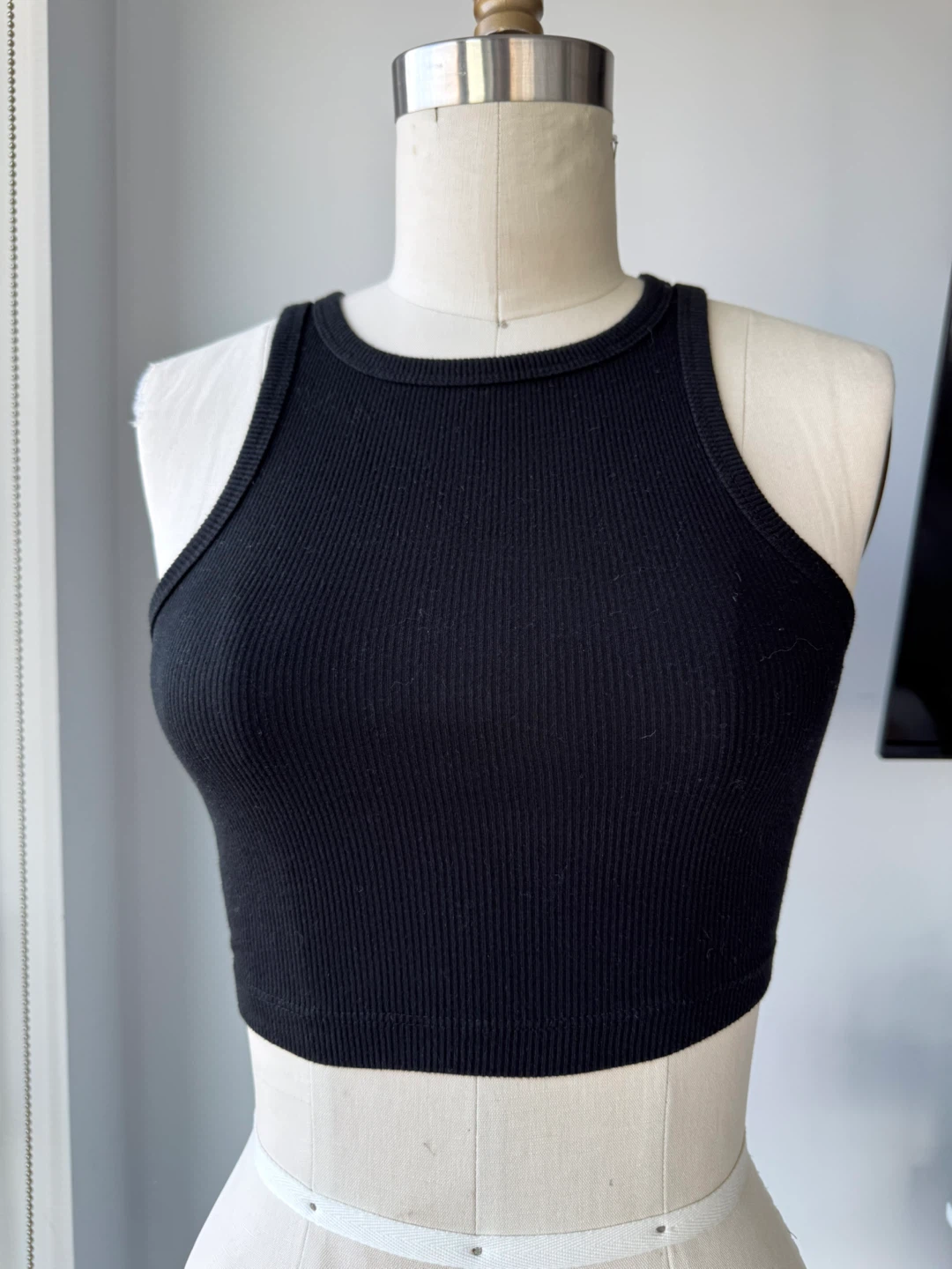 ⚽️Wild Fable Black Ribbed Crop Tank Top XXS