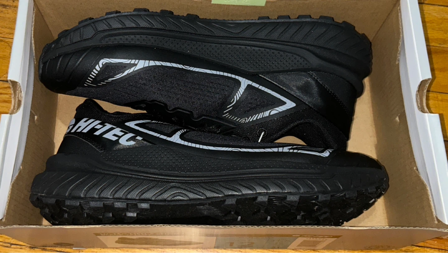 Hi-Tec Men's Black Running Shoes - photo 2