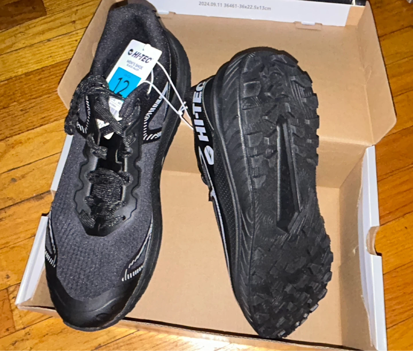 Hi-Tec Men's Black Running Shoes - photo 4