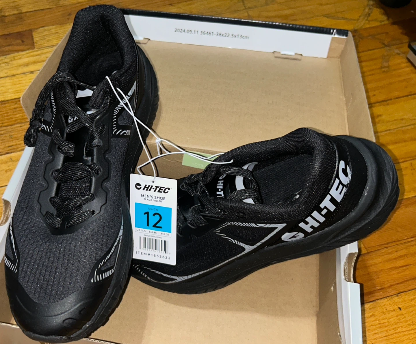 Hi-Tec Men's Black Running Shoes - photo 3