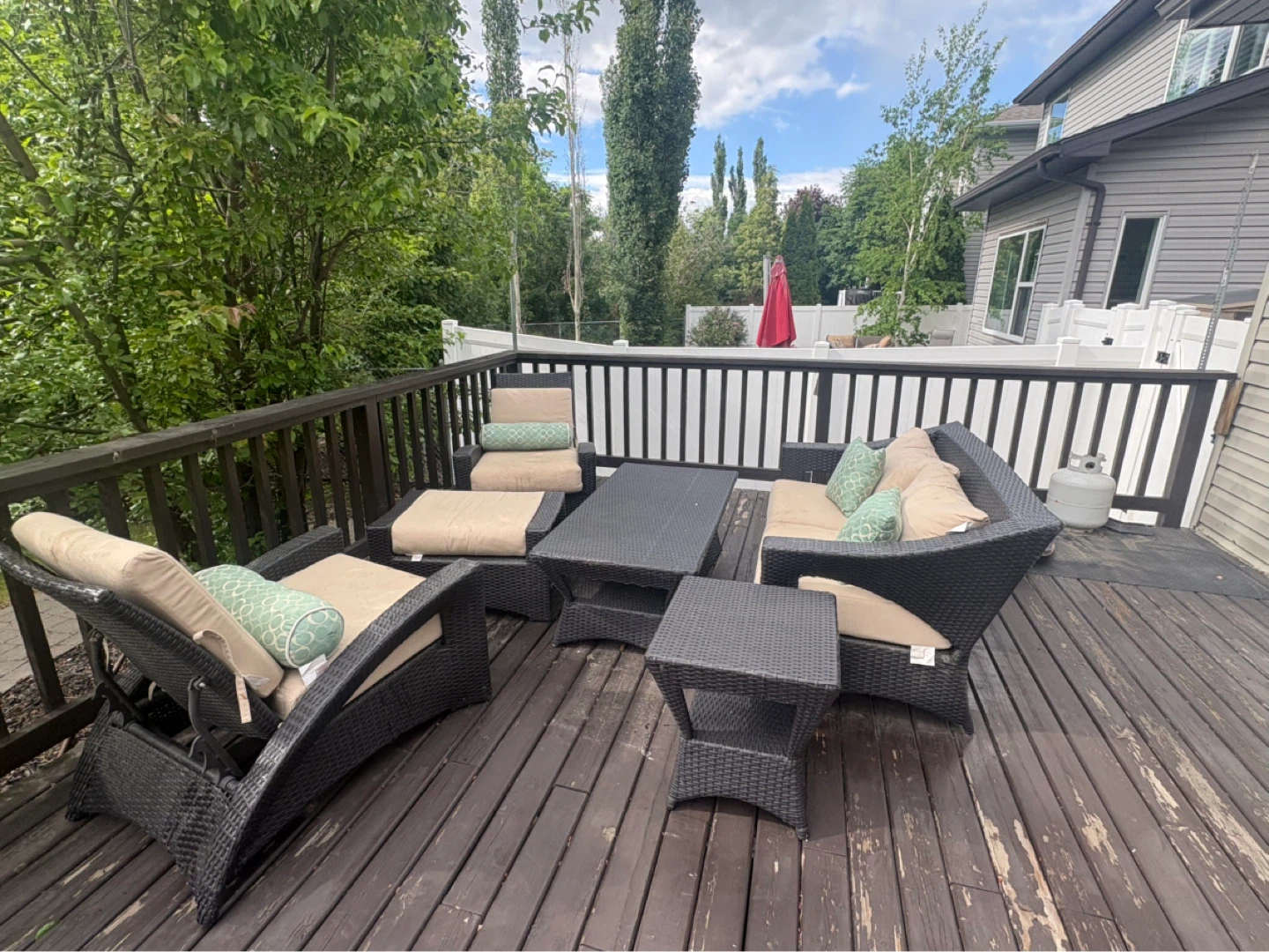 Wicker Patio Furniture Set