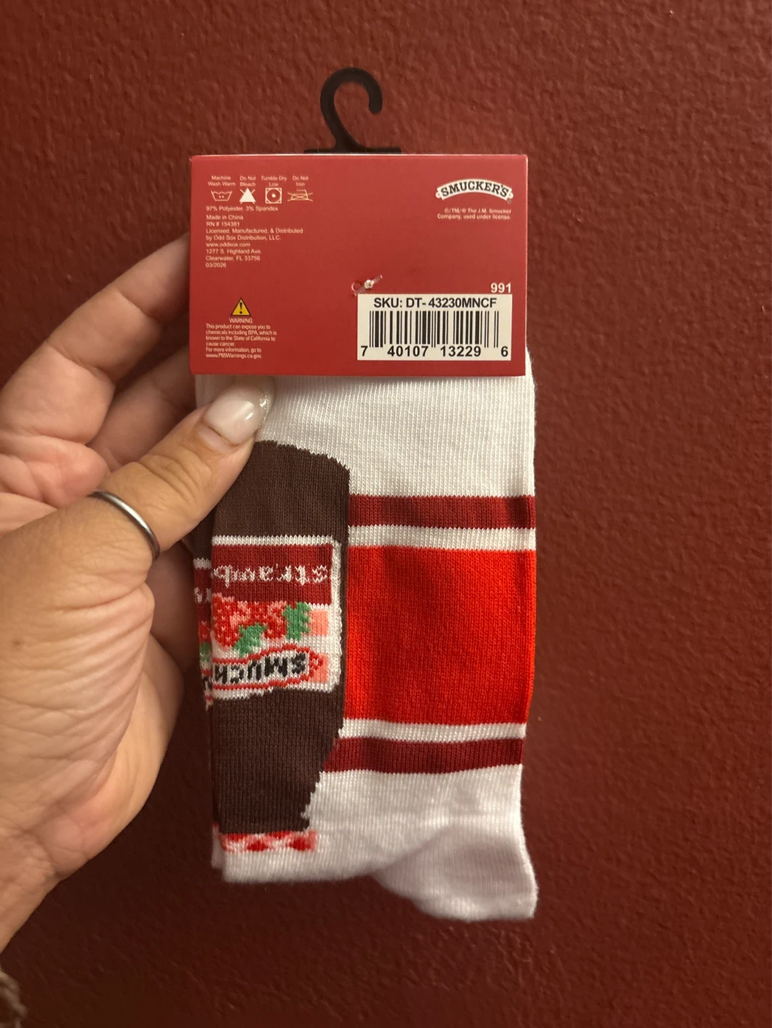 ⚽️ Collectible Smucker's Crew Socks - photo 2
