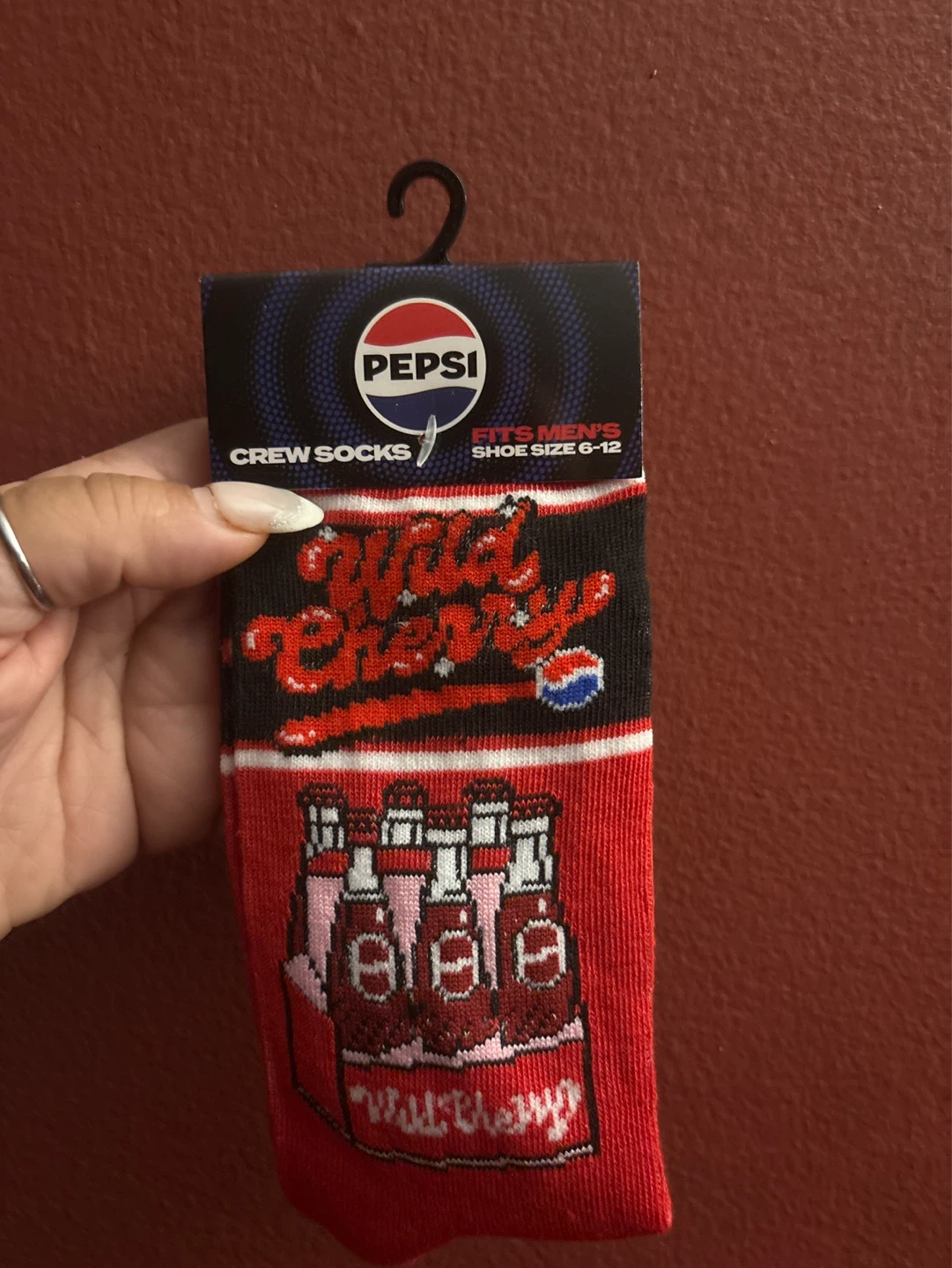 ⚽️ Collectible Pepsi Wild Cherry Crew Socks