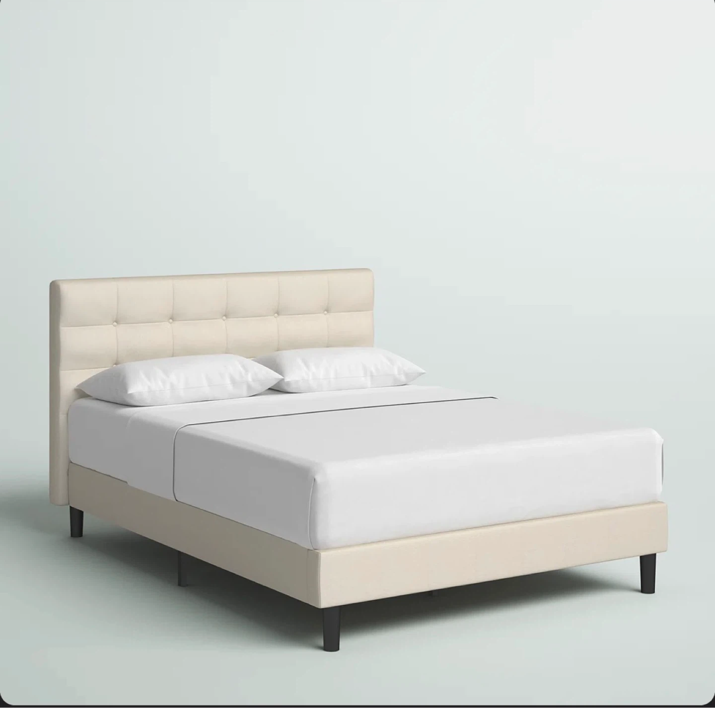 Tufted Upholstered Bed Frame - photo 4