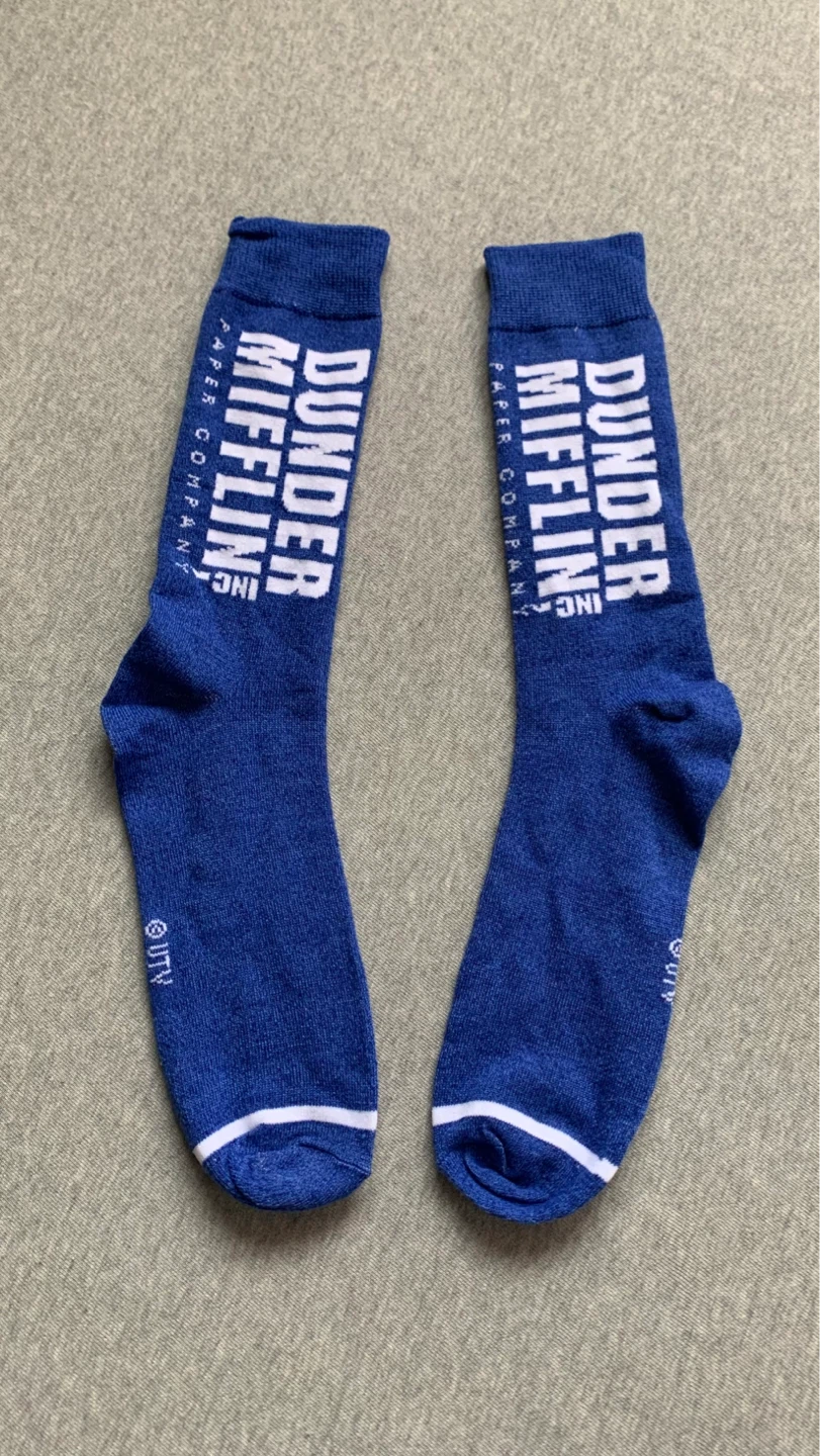 Dunder Mifflin Inc Paper Company - The Office Socks ⚽️
