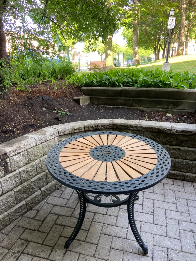 Round Outdoor Table