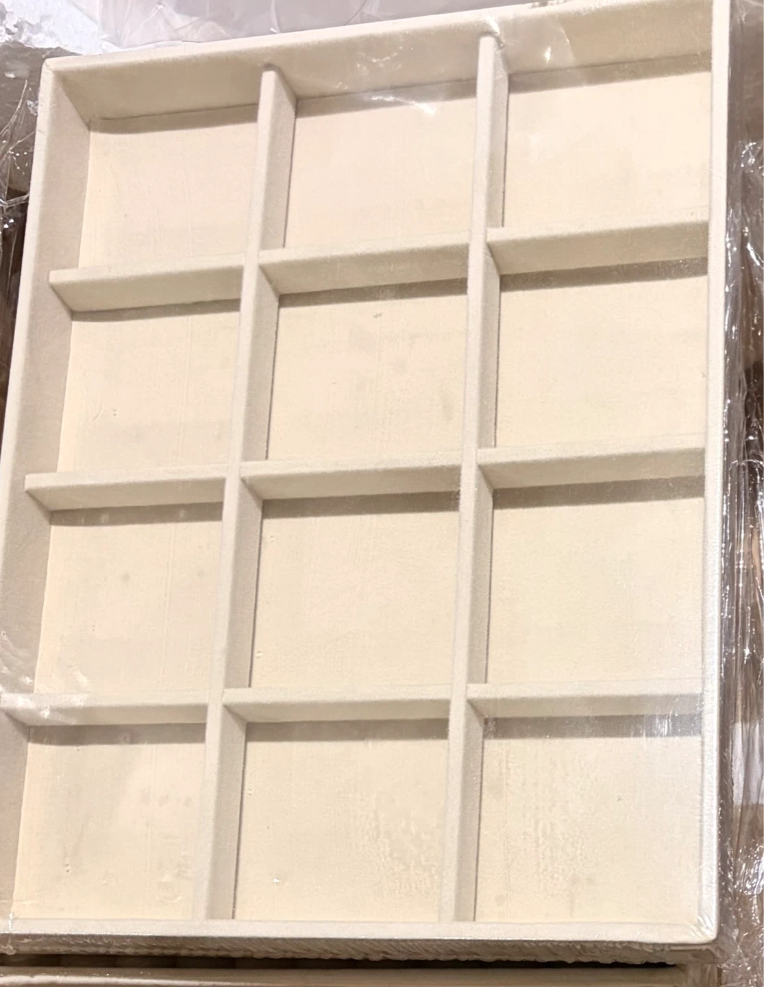 New Jewelry Organizer Tray Set - Cream - photo 2