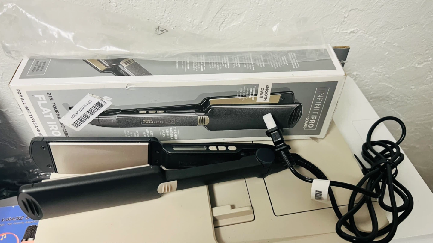 Conair InfinitiPro 2" Tourmaline Ceramic Flat Iron