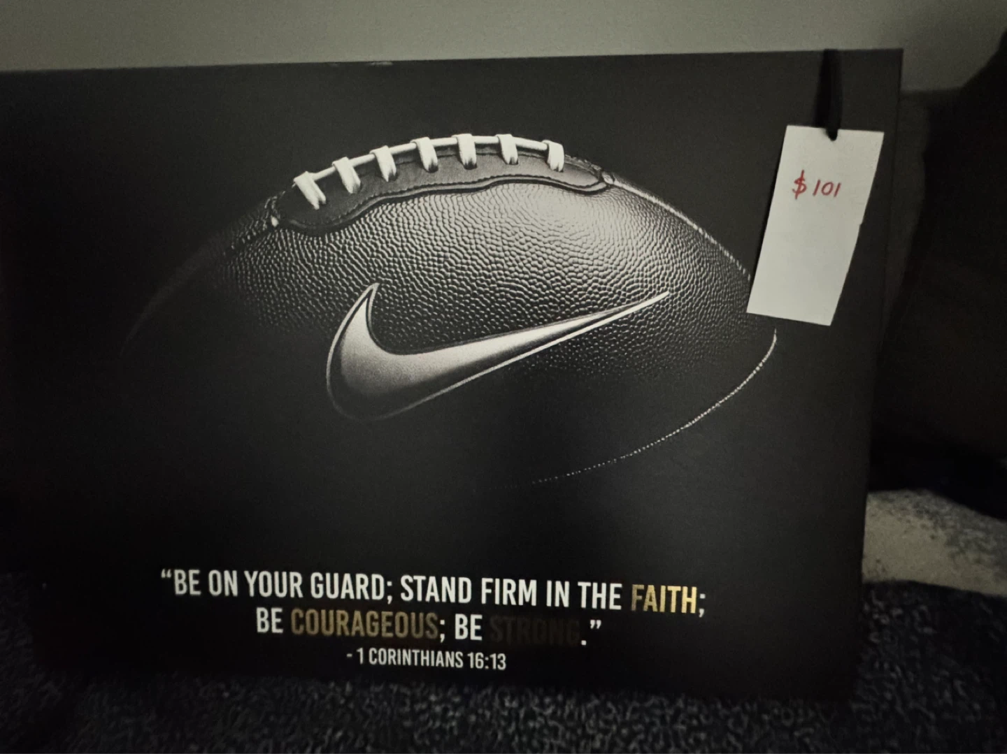 Nike Football Canvas Wall Art