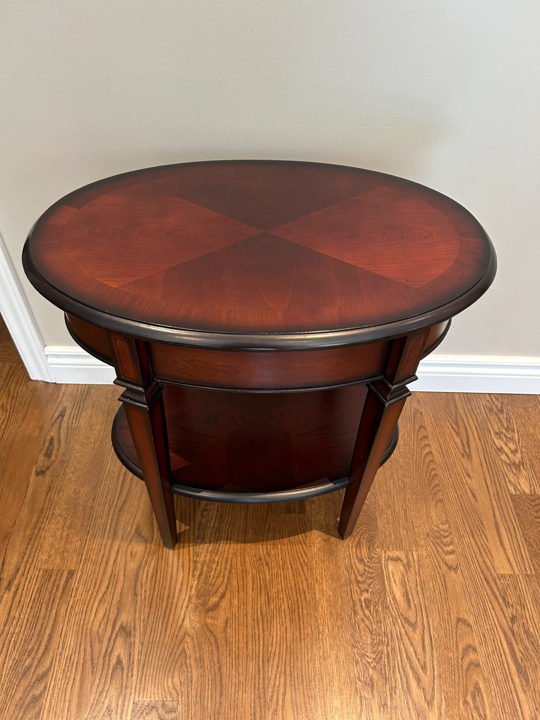 THE BOMBAY COMPANY VINTAGE MAHOGANY TABLE (SEE LISTING)