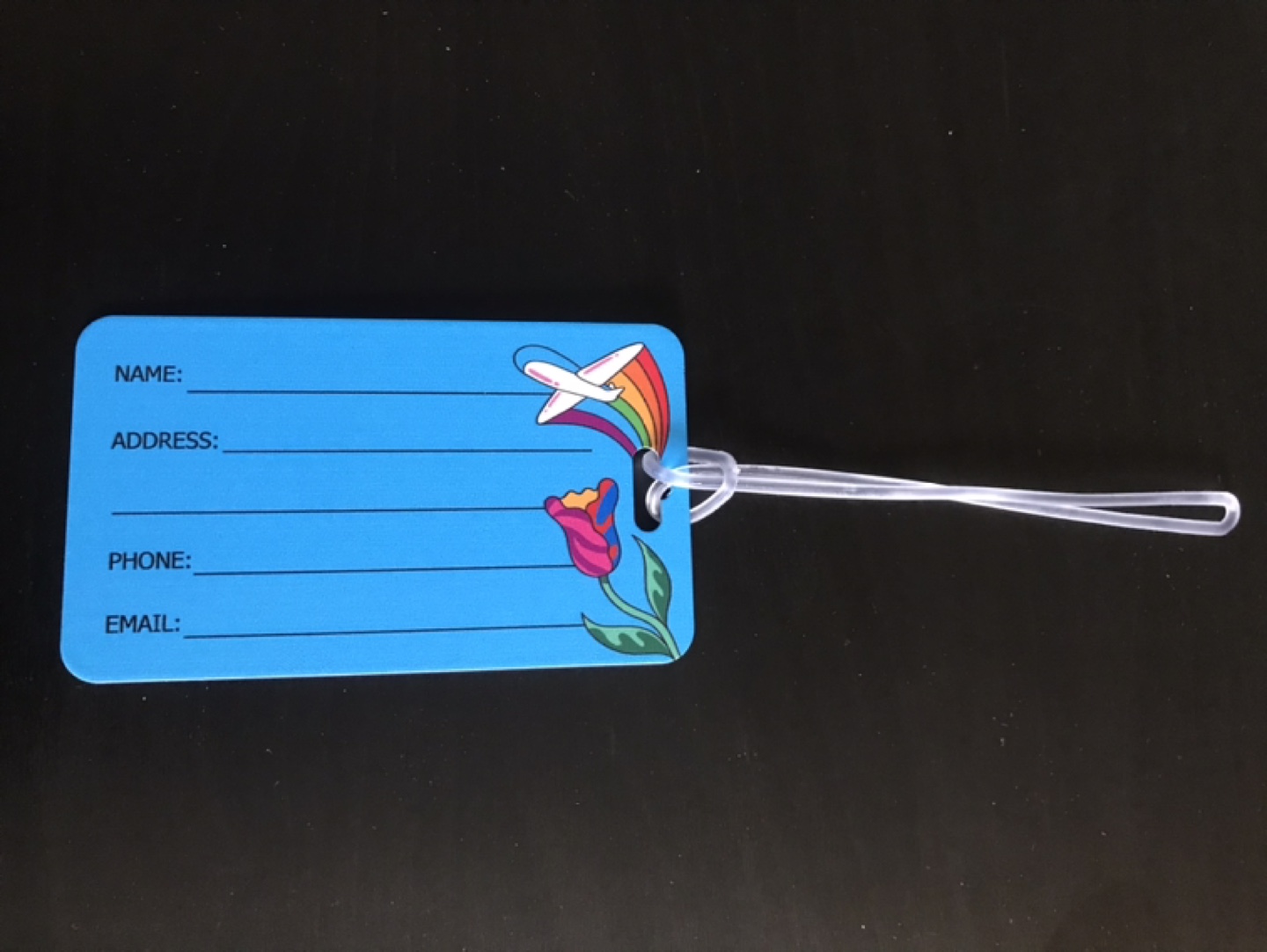 Metal Bag/Luggage Tag- by artist Tim Singleton - photo 3