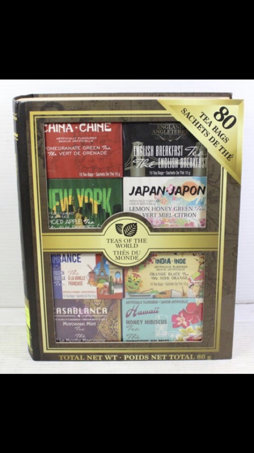 Teas Of the World (80 Teabags) - 8 Global Cities! ✨NEW