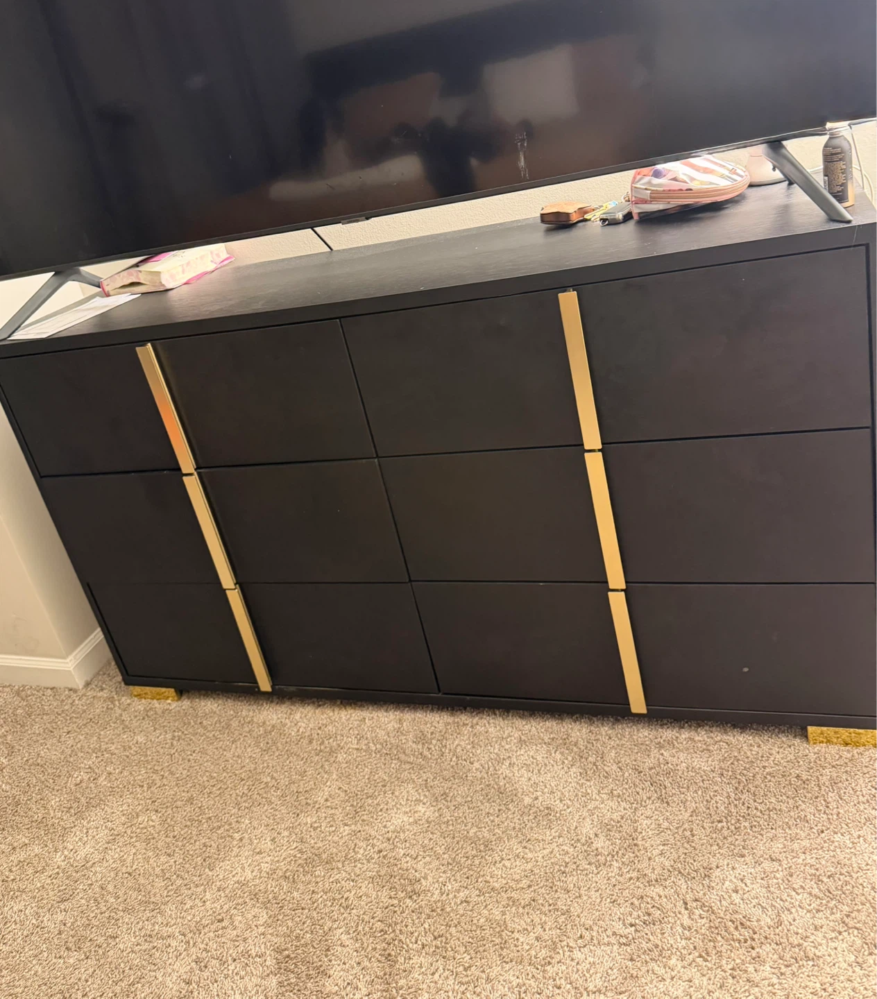 Dresser / gavetero  negro