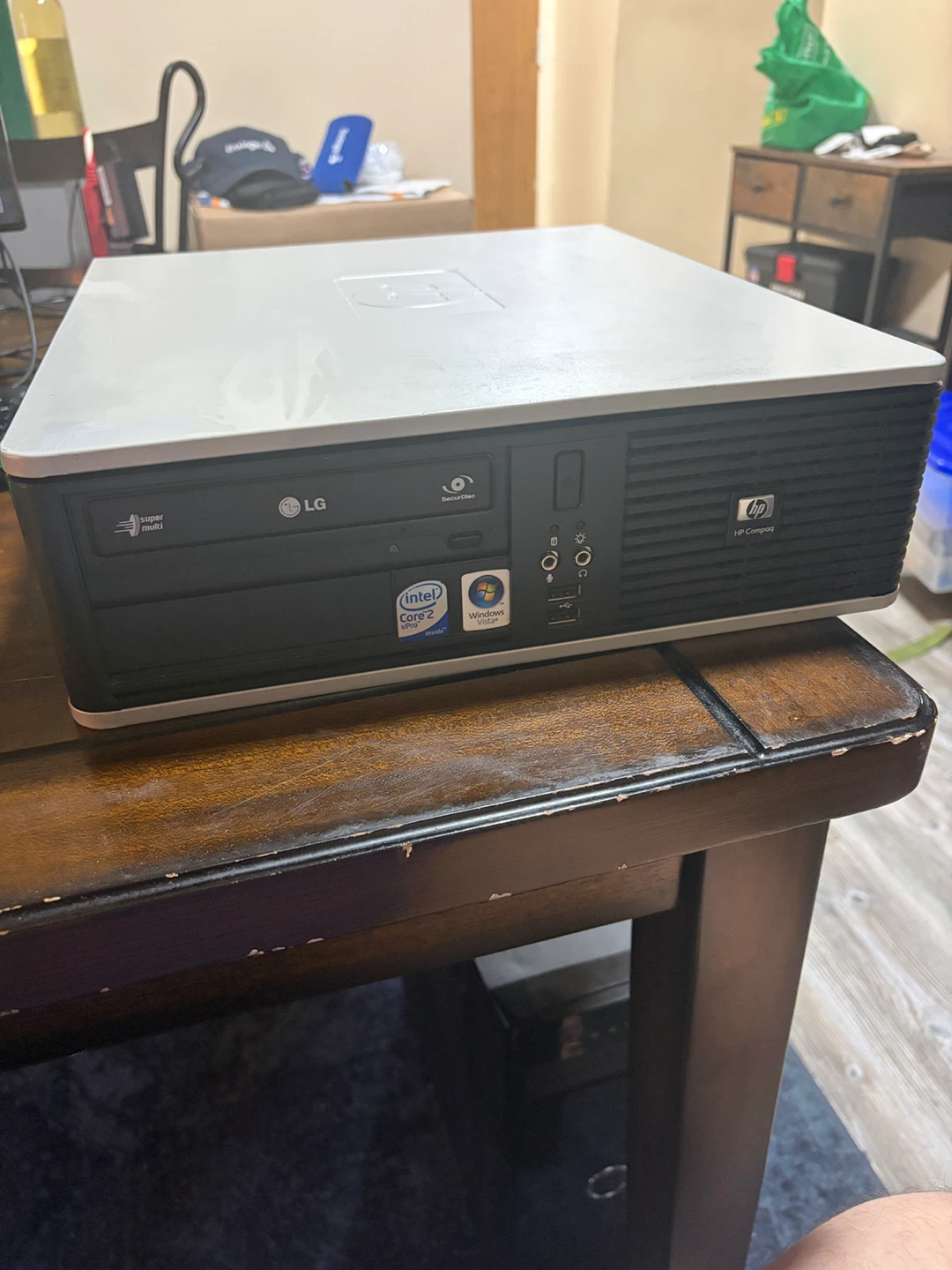 HP Slim Desktop PC | Quad-Core CPU, 8GB RAM, 128GB SSD