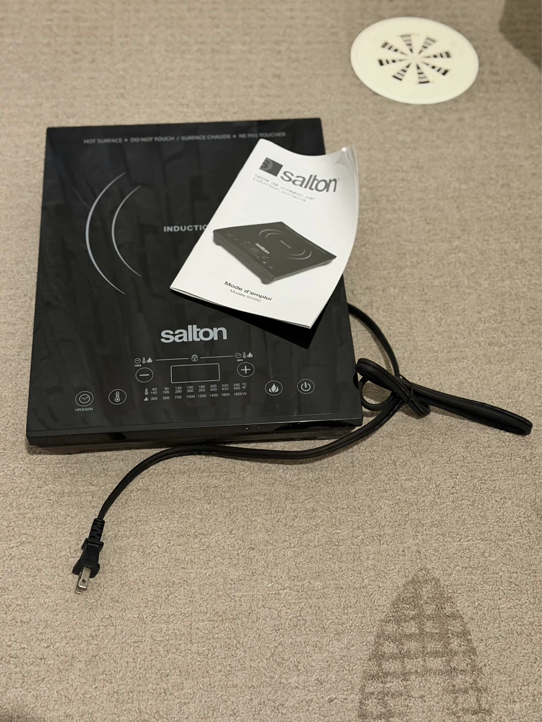 Salton Induction Cooktop - photo 2