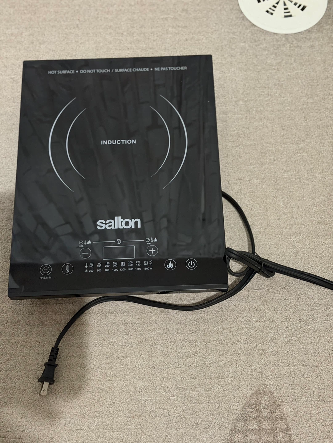 Salton Induction Cooktop - photo 3