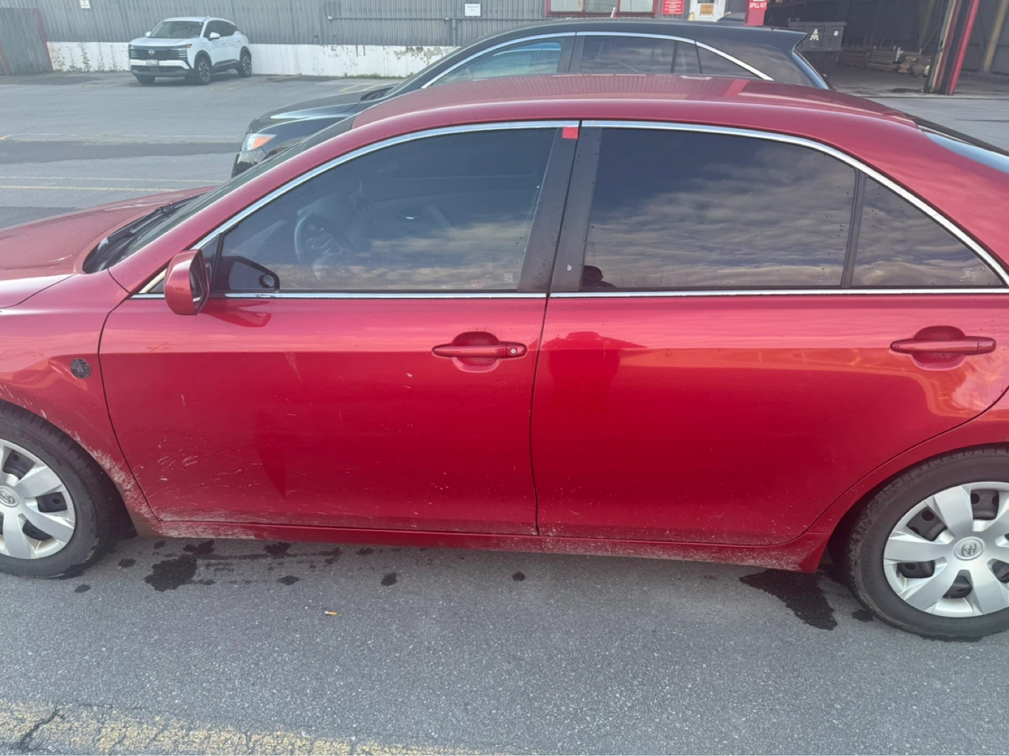 Red Toyota Camry LE Sedan - photo 3