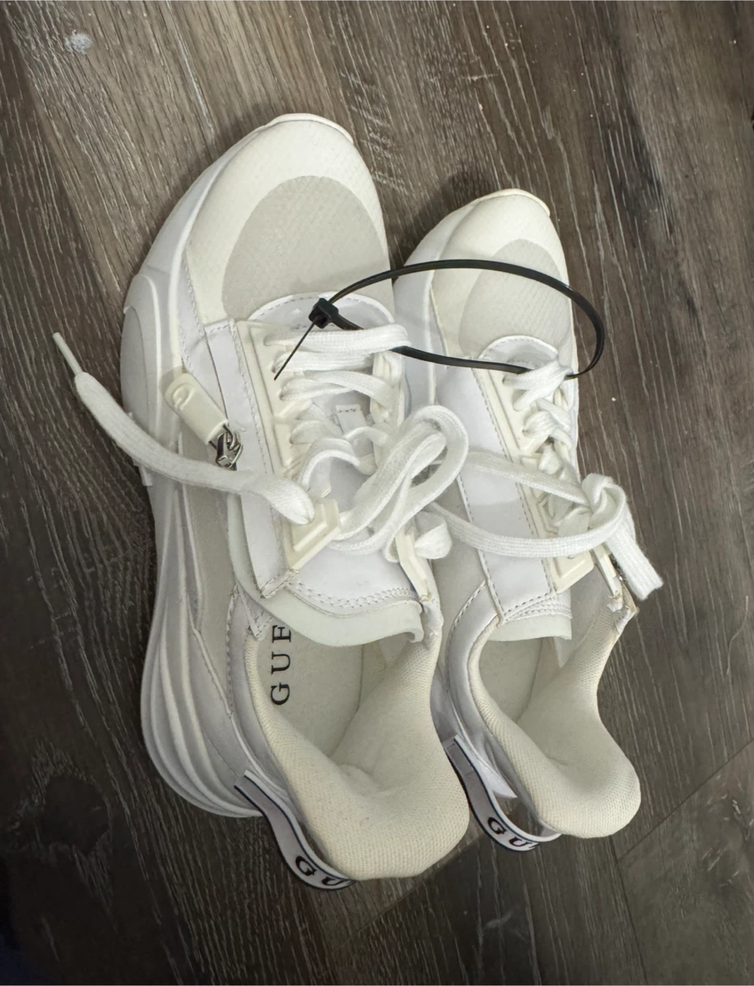 White GUESS Shoes