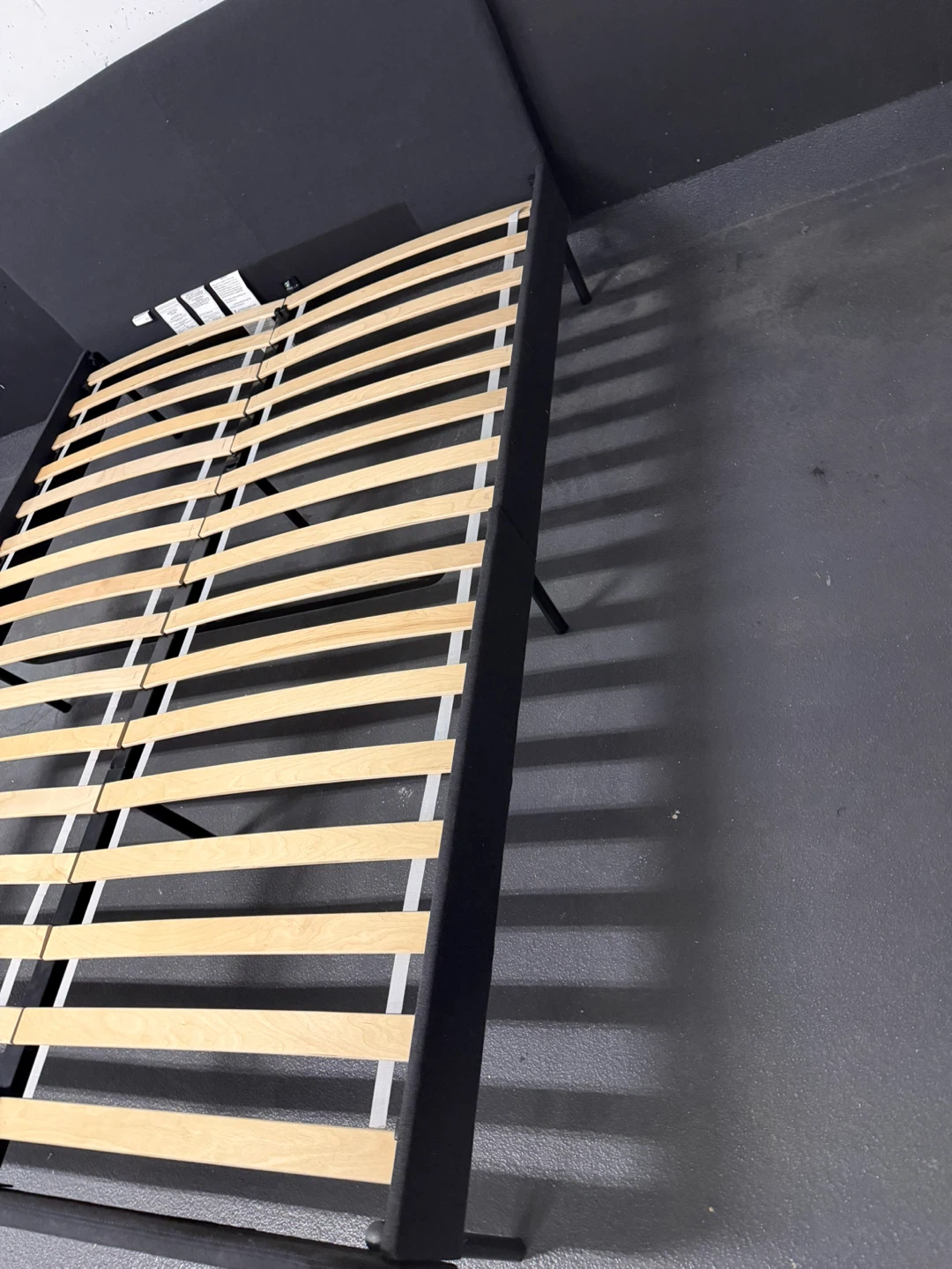 IKEA Dark Grey bed (Double) - photo 2