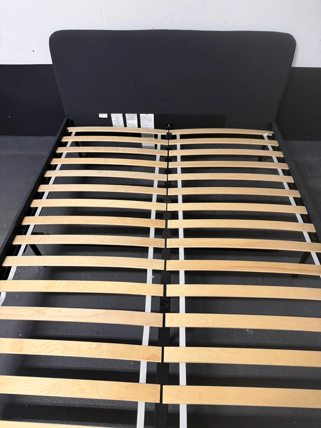 IKEA Dark Grey bed (Double) - photo 5
