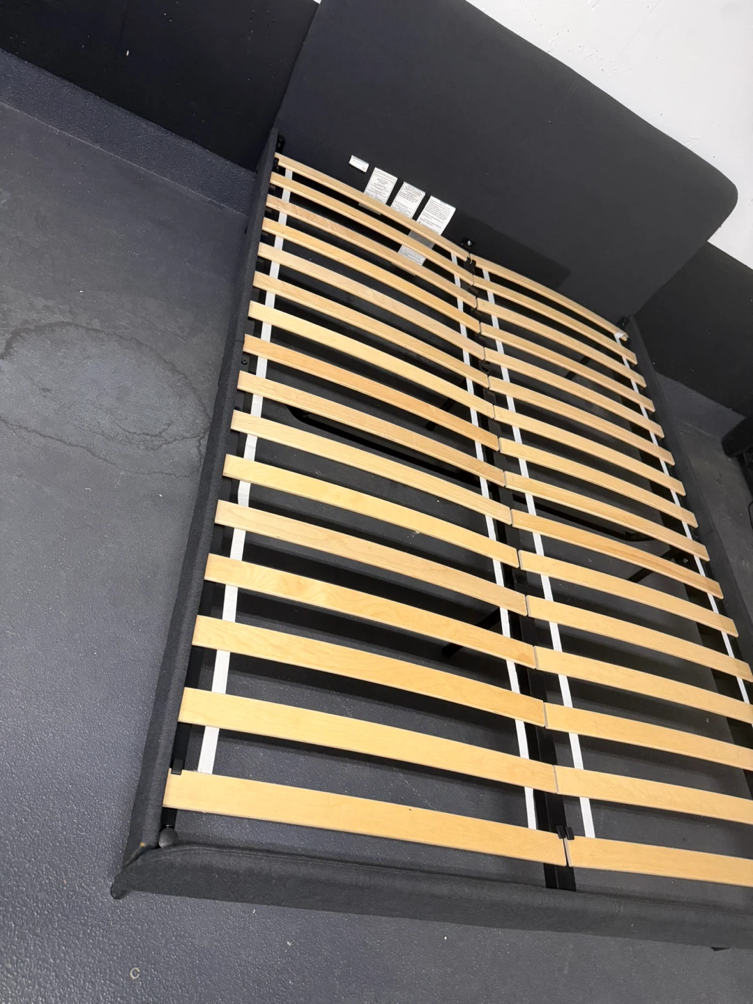 IKEA Dark Grey bed (Double) - photo 3