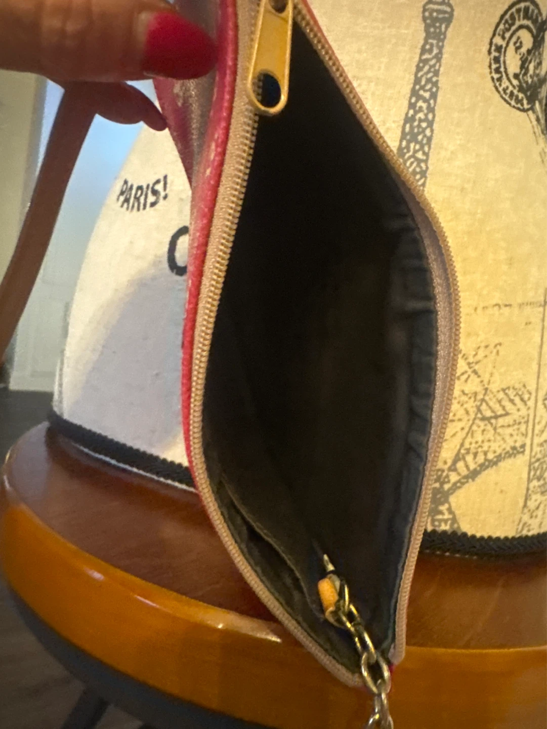 Dooney & Bourke Redish Pink Monogram Wristlet - photo 4