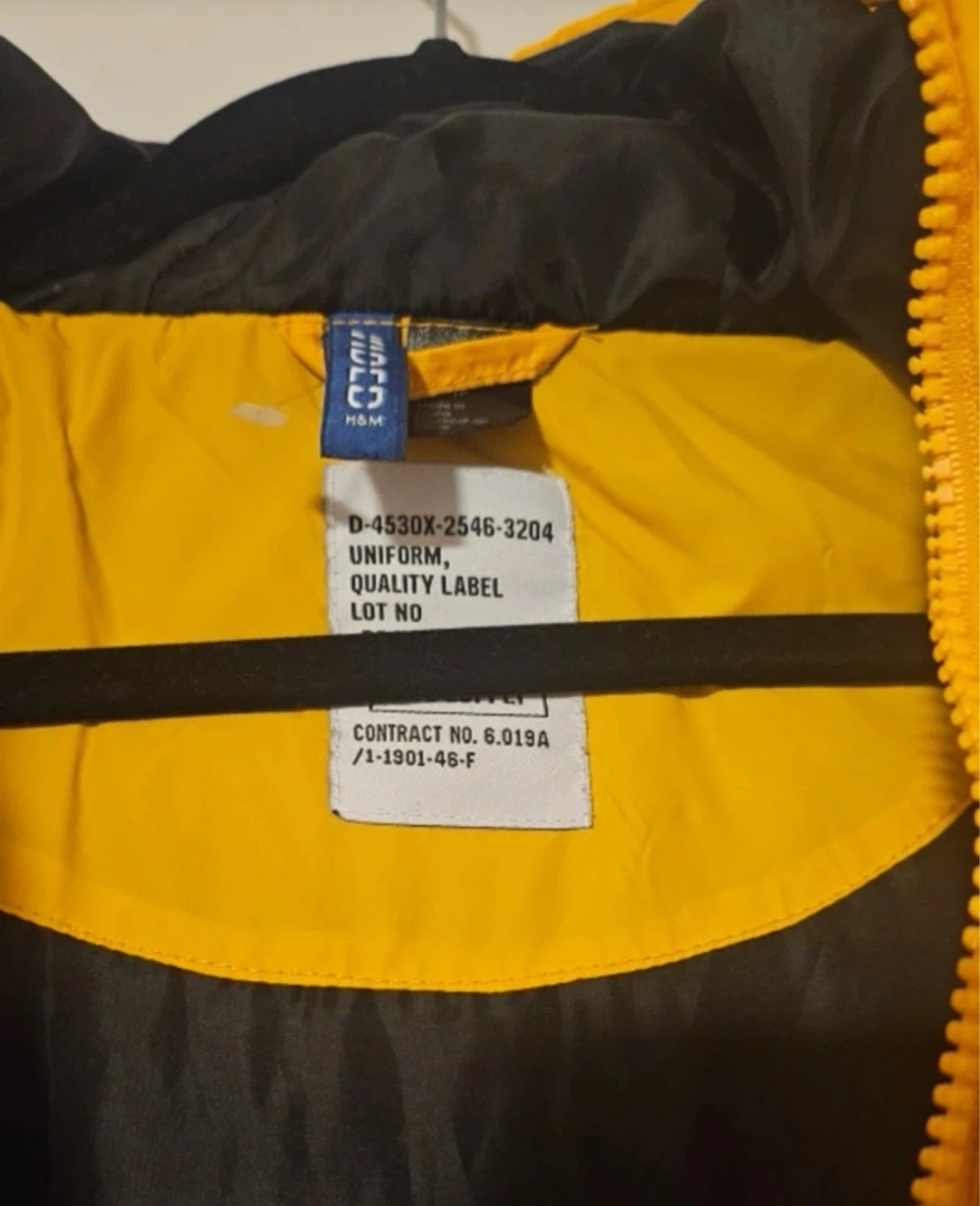 H&M Yellow Puffer Jacket⚽️ - photo 2