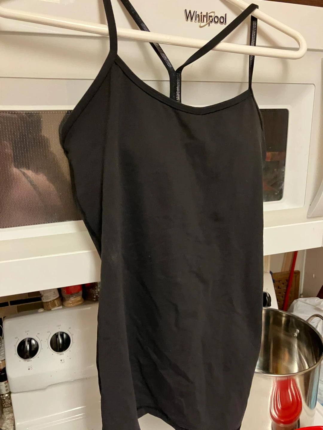 Lululemon Black Tank Top Size 8