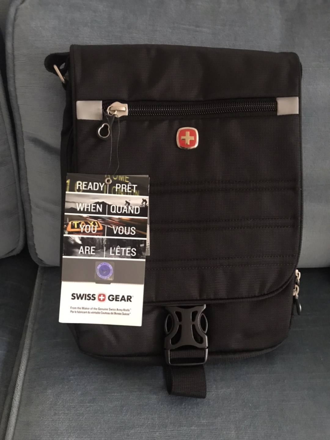 “SWISS GEAR" brand Shoulder/Crossbody Bag: Laptop/Tablet/iPad