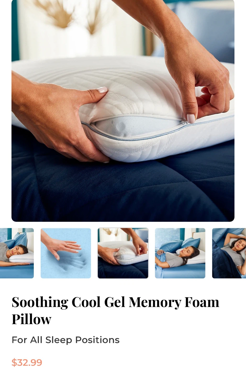 Novaform Premium Memory Foam Pillow - photo 4