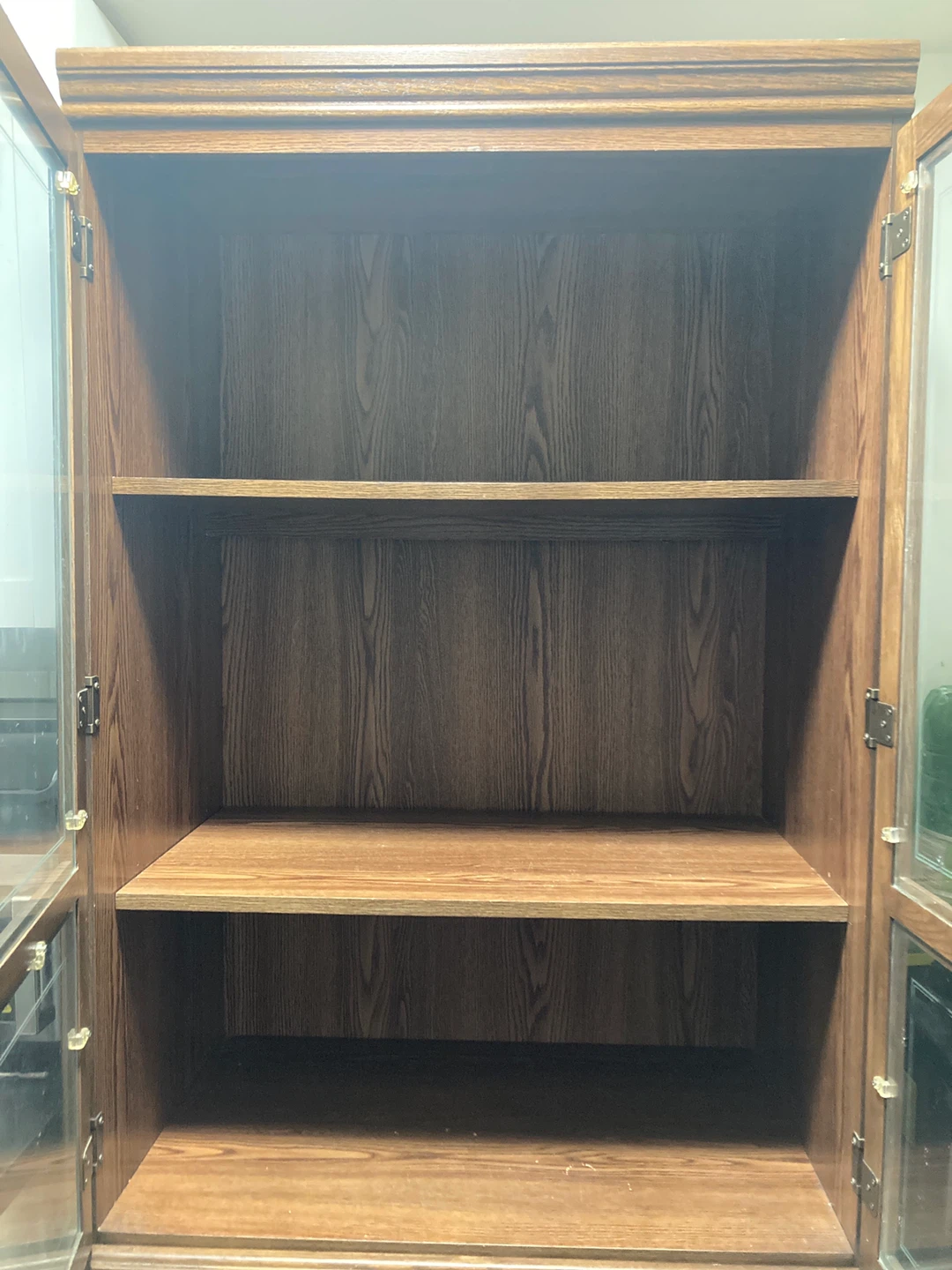 Wooden Display Cabinet with Glass Doors - photo 3