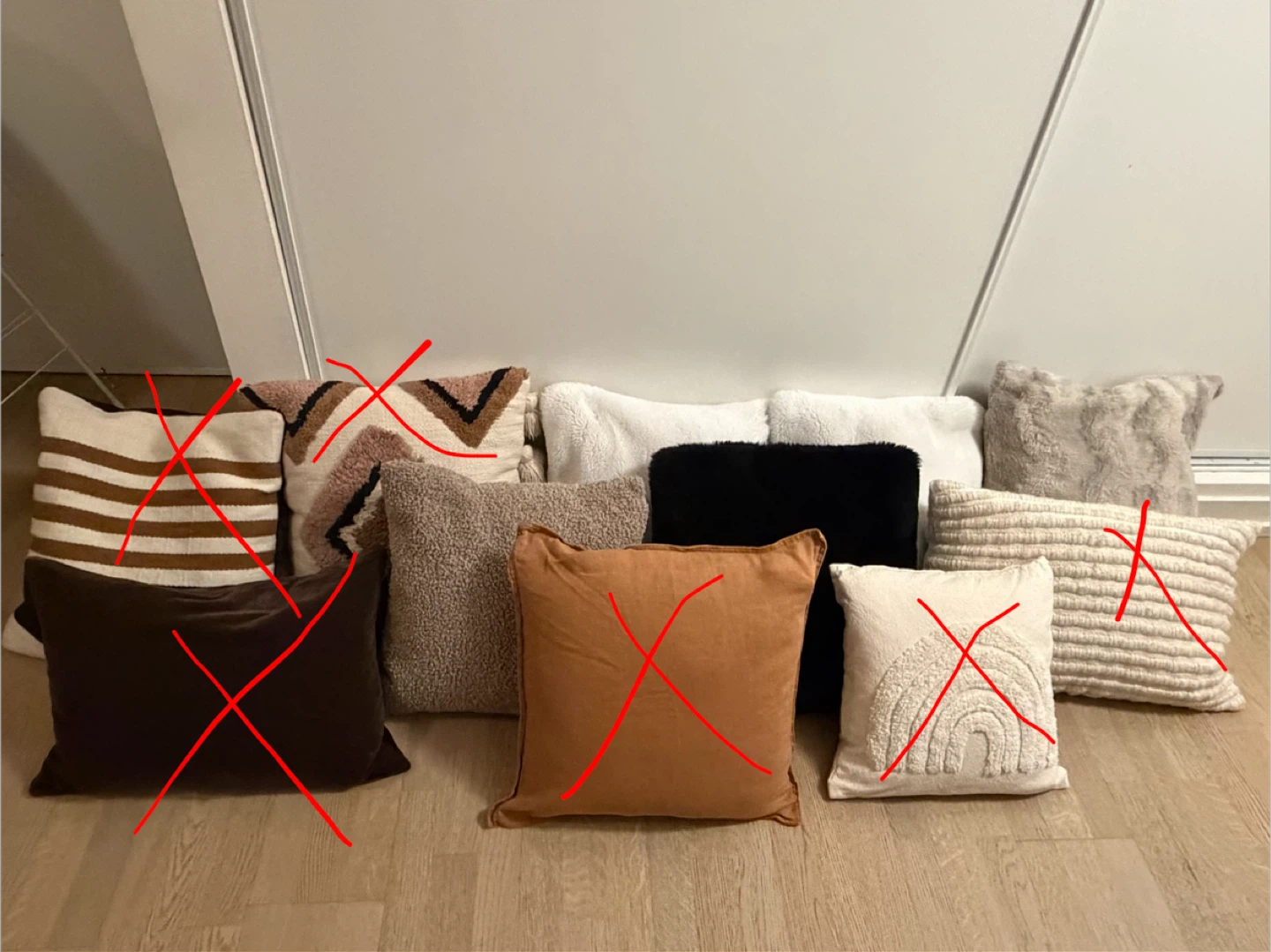 Assorted Decorative Throw Pillows
