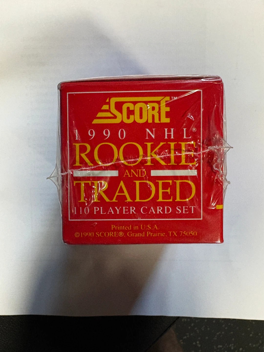 1990 Score NHL Rookie and Traded 110 Player Card Set - photo 2